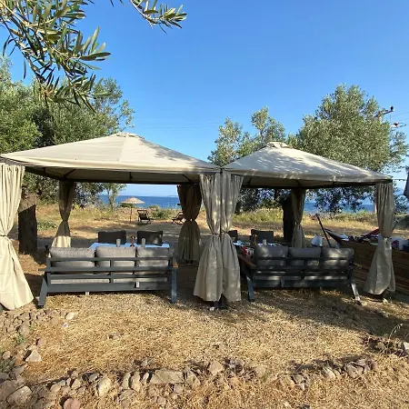 Beach House For 12, With Magnificent View Of Lesvos فندق *